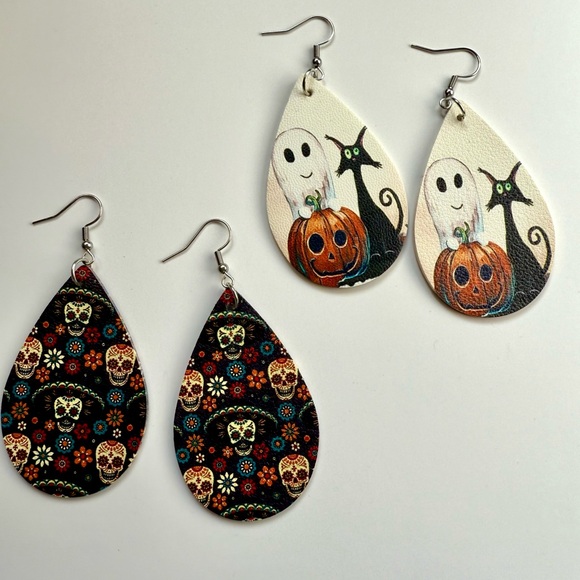 Jewelry - Halloween Teardrop Earrings Set